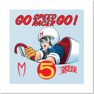 Go Speed Racer Go! Posters and Art